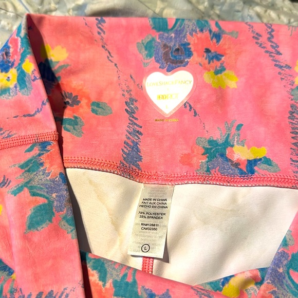 Loveshackfancy pink leggings. Size:L (New) - Picture 7 of 8